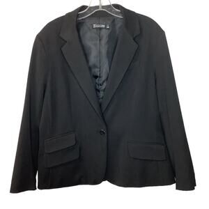 7th Avenue New York & Company Design Studio Women’s Black Jacket Blazer Size 18